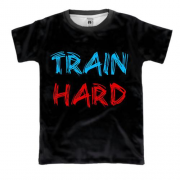 3D футболка TRAIN HARD