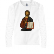 Детская футболка с длинным рукавом с Иисусом Христом