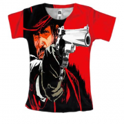 Жіноча 3D футболка Red Dead Redemption 2