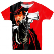 Детская 3D футболка Red Dead Redemption 2