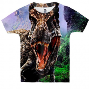 Дитяча 3D футболка з динозавром (Парк Юрського Періоду)