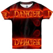 Дитяча 3D футболка Danger