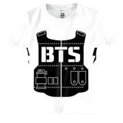 Дитяча 3D футболка з группой БТС (BTS) K-POP ARMY