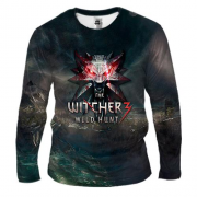 Мужской 3D лонгслив Witcher 3 - Wild Hunt