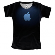 Женская 3D футболка Apple (2)