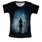 Женская 3D футболка The Witch (Ведьма)