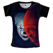 Женская 3D футболка с Клоуном (Оно)