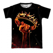 3D футболка Game of Throne (корона)