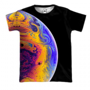 3D футболка "Планета"