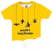 Детская 3D футболка Happy Halloween 3