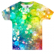Детская 3D футболка Rainbow pattern 2