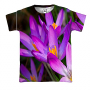 3D футболка Feolite flowers