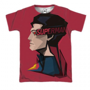 3D футболка SUPERMAN