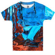 Детская 3D футболка Multicolor abstraction 5