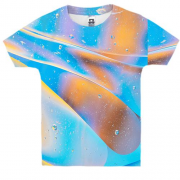 Детская 3D футболка Multicolor abstraction 10