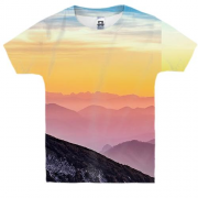 Детская 3D футболка Mountain landscape