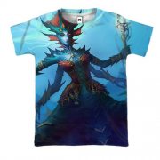 3D футболка Underwater queen
