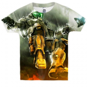 Детская 3D футболка Halo ODST