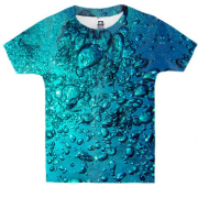Дитяча 3D футболка з підводним видом