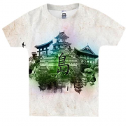 Детская 3D футболка с Китайским городком