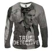 Мужской 3D лонгслив True Detective