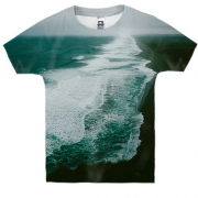 Детская 3D футболка с побережьем
