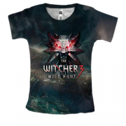 Женская 3D футболка Witcher 3 - Wild Hunt