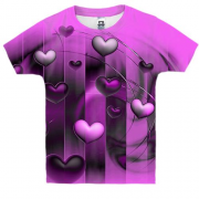 Детская 3D футболка Love Heart (2)
