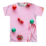 3D футболка Christmas candy