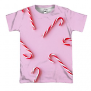 3D футболка Christmas candy 2