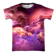 3D футболка Stormy sky 3