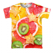 3D футболка Citrus pattern