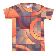 3D футболка Geometric pattern