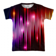 3D футболка Rainbow impulses