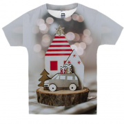 Детская 3D футболка Christmas toy 13