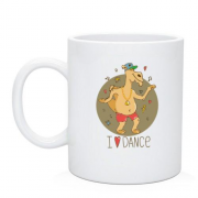 Чашка с танцующим верблюдом