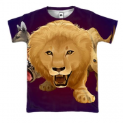 3D футболка Wild Animals