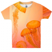 Дитяча 3D футболка медузи 8