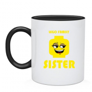 Чашка Lego Family - Sister