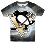 Детская 3D футболка Pittsburgh Penguins