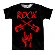3D футболка Rock