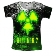 Женская 3D футболка S.T.A.L.K.E.R. 2 | СТАЛКЕР 2