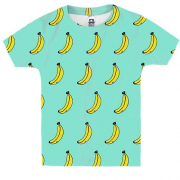 Детская 3D футболка с бананами