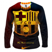 Мужской 3D лонгслив FC Barcelona