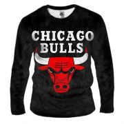Мужской 3D лонгслив chicago bulls