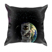 3D подушка Космонавт на Місяці