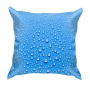 3D подушка з краплями води