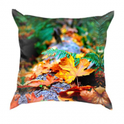 3D подушка Осіннє листя