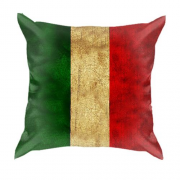3D подушка с флагом Италии