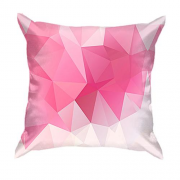 3D подушка з рожевими полігонами